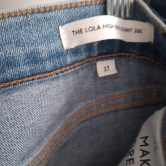 Denim Forum The Lola High Rise Skinny 26L size 27 - Picture 7 of 9